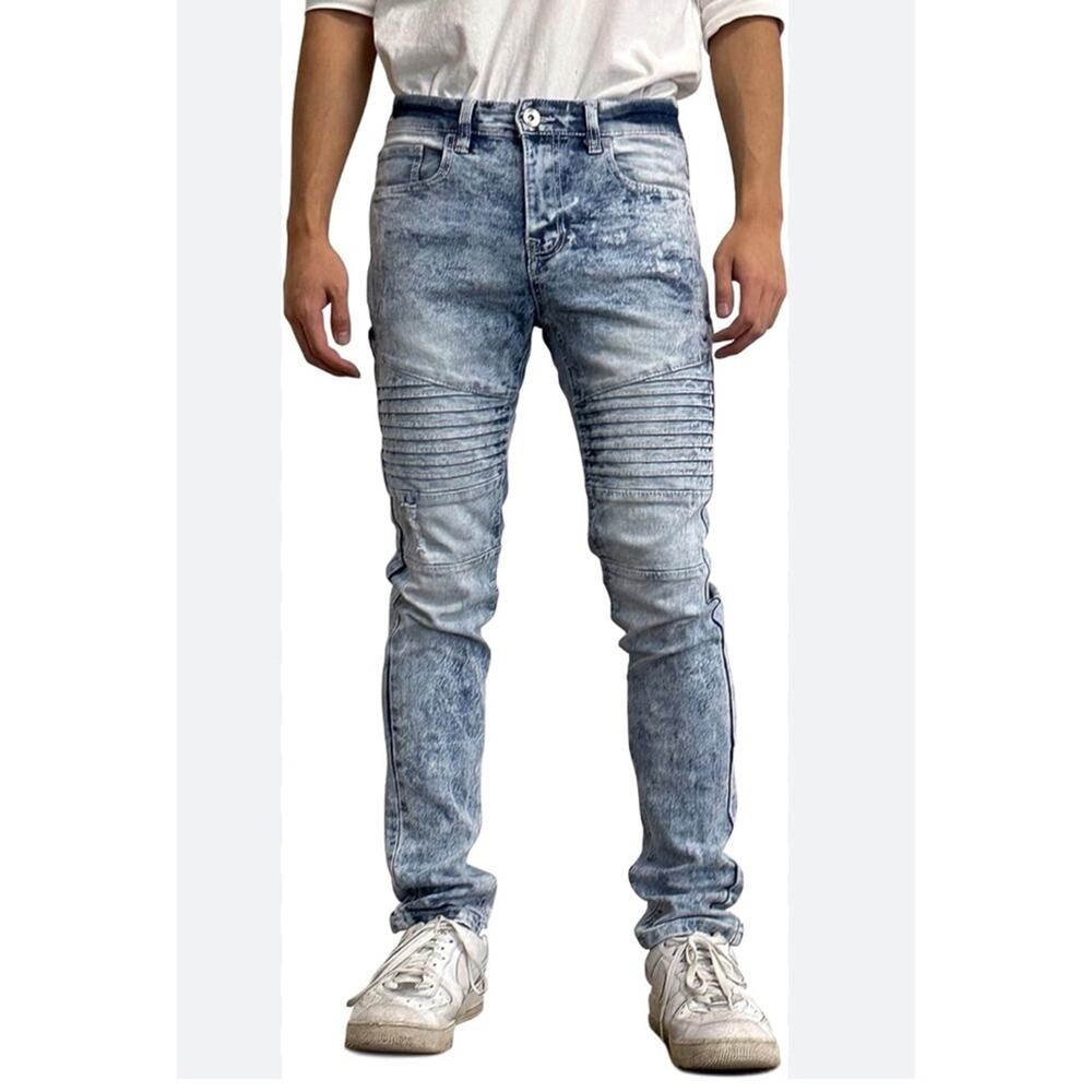 South Pole distressed skinny jeans 38x32
